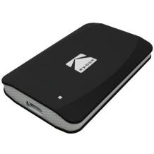 Kodak Nešiojamas SSD X220 EKSSD256GX220K, 256 GB, USB-C 3.1 Gen 2, 500 MB/s, smūgiams atsparus, kompaktiškas dizainas