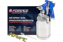 Dažų purkštuvas, Forsage, F-S-770S, 1000 ml, antgalis 2.5 mm, efektyvus padengimas