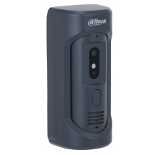 Dahua VTO2101E-P-S2 IP door intercom outdoor Villa door panel 2 MP HD CMOS camera ICR night vision two-way audio TCP/IP SIP IP65 waterproof IK10 vandal resistance remote unlock Grey/Metal