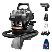 Gilaus valymo įrenginys su HydroSteam technologija 1000W garų ekstrakcija SpotClean HydroSteam Pro juodas 3700N Bissell