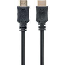 Gembird HDMI-HDMI kaabel 1.8m CC-HDMI4L-6, 4K UHD, 3D, kuldühendused, must