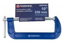 G-kujuline klamber, FORSAGE, F-3331110, 250 mm, 2.63 kg