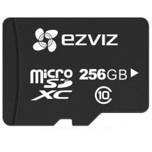 Ezviz 256GB CS-CMT-CARDT256G-D UHS-I 10. Klases Gudrā MicroSD Karte Perfektai Full HD Videai R90MB/s / W50MB/s