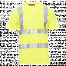 Dzeltens darba T-krekls AVENUE FLUO, 2XL izm PAYPER