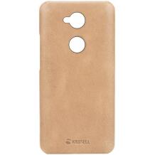 Krusell Telefoniümbris 61244, 14cm (5.5), nahk, ümbrik, beež, monokroomne, ühilduv Sony Xperia L2-ga