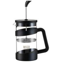 Resto prantsuse press 90508, 600 ml, Borosilikaatklaas, Roostevaba terasfilter, Plastmassist kaas, Must