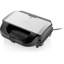 Sandwich toaster with 900 W power and 4 plates Sorento ETA315190010 Black/Stainless Steel ETA