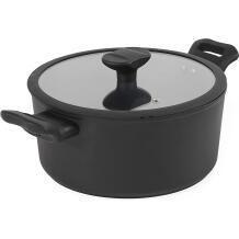 Russell Hobbs kõrge pott RH01863EU7, 20cm, must, alumiinium, 10cm, kaanega