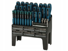 Skrūvgriežu un uzgaļu komplekts (100gab.) 11591 SILVER