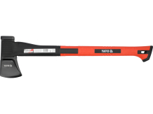 Cirvis ar neilona rokturi, YATO, YT-79972, 1600g, 600mm, C45 tērauds, 48-58 HRC, ideāls dārzkopībai un celtniecībai