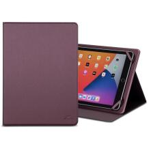Rivacase Tahvelarvuti Korpus 3147BURGUNDYRED, 10.5", PU nahk, 3 seismoodulit, universaalne, statiiv