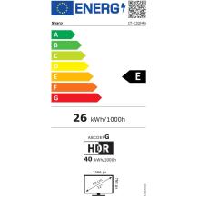 Sharp 32HF2265E 32" nutikas teler, 1366 x 768, 2 USB, 3 HDMI, Wi-Fi, Google TV, HDR10, Dolby AC-4