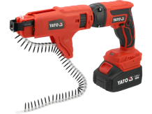 Sausās būves skrūvgriezis YATO YT-82075 18V 4Ah 0-4000 min⁻¹