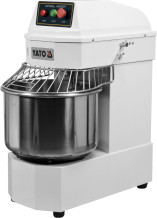 Sajaukšanas mikseris 30L, YG-03063, YATO, 1500W, nerūsējošā tērauda bļoda, rotācijas ātrums 247 min⁻¹