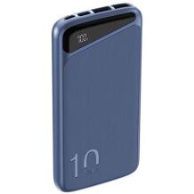 Navitel Power Bank PWR10 MX Blue, 10000mAh, 3.7V, 37Wh, 2xUSB-A, 1xUSB-C, 1xMikro-USB, ülekoormuse kaitse