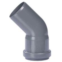 Armakan Līkums 50/45 5775454, 50mm, 45°, pelēka, polipropilēns (PP)