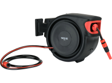 Automātiska šļūtenes spole 25m, YATO, YT-90101, 1/2" savienojums, sienas montāža