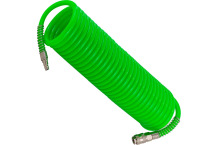 Susuktas poliuretano žarna, Forsage, F-1410-10Green, 14mm x 10mm x 10m, 24 bar max slėgis