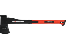 Cirvis ar neilona rokturi 2800g, YATO, YT-79973, C45 tērauds, 710 mm roktura garums, ideāls dārzkopībai un celtniecībai