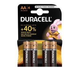 Duracell BASIC AA/LR6 K4, 1.5 V, 4 vnt., šarminiai, vienkartiniai
