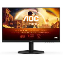 AOC Monitorid 24G42E, 61 cm, 1920 x 1080, 180 Hz, 1 ms, Fast IPS, 300 cd/m², HDMI 1, Must