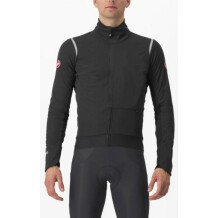 Jalgratta jakk ALPHA DOPPIO RoS Jacket, CASTELLI, 8050949991091, 390g, -5°-10°C, XXL, LIGHT BLACK SILVER REFLEX