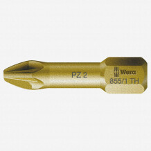 Pozidriv PZ 2 x 25mm Torsion uzgalis, WERA, 05056915001, augstas kvalitātes un izturīgs