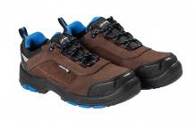 Darba kurpes THALE S3S FO SR, HOGERT HT5K586-43, brūnas/black, 43 izmērs, nubuka āda, kompozīta purngala un preturbšanas zole.