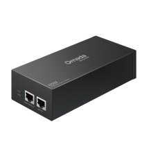 PoE injektorius Omada PoE++ IEEE 802.3bt maitinimo tiekimas iki 60 W su 10 Gbps prievadais POE370S 2×10/100/1000/2.5G/5G/10G RJ45 PoE++ (4PPoE) Plug-and-Play Juodas TP-Link
