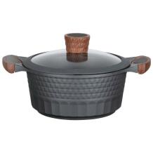 Resto kastrul 93501 2.6L, diameeter 20 cm, ümmargune, klaasist kaas, ergonoomilised käepidemed, 4-kihiline mittehaarduv kate