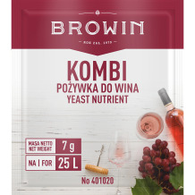 Kombi vyno mielių maistinė medžiaga BROWIN 401020 7 g