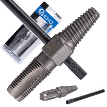 1/2" 2 in 1 krāna vārsta skrūvju izvilkšanas komplekts, GEKO, G30038, M25-M35, 40Cr tērauds