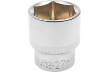 Kuuskant padrun 27 mm JCB JCB-54527 1/2DR CrV teras