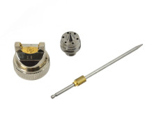 Smidzināšanas pistoles rezerves daļas, 1.8 mm sprausla, adata, gaisa vāciņš, G01133, GEKO
