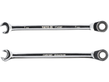 Kombinuotas Raktas Su Reversu 7Mm, 72Z, Crv YT-01907 YATO