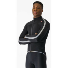 Velo jakk ULTRA RAIN Cape, CASTELLI, 8056006234354, 168g, 4°-18°C, XL, BLACK SILVER REFLEX