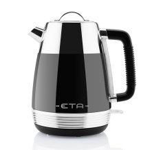 Electric kettle with 2150 W power, 1.7 L capacity, and a 360° rotating base Storio Kettle ETA918690020 Black ETA