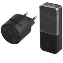 Emos Juhtmevaba uksekell P5734B 0112809, 230 V, 1 x CR2032, 150 m, 10 meloodiat, 85 dB, IP56, 8 nuppu