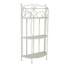 Plaukts SANDY 58x28xH114cm, antīki balts 76612