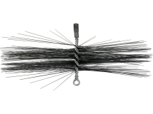 Dūmvadu tīrīšanas stienis 300 mm, VOREL, 72954, tērauda stieple, M12 vītne