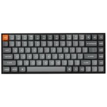 Keychron klaviatuur K2M-J3 75% 84 nuppu, RGB LED taustvalgus, 2.4 GHz, Bluetooth, mehaanilised lülitid, 1000 Hz