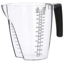 Nhg Мерная Чаша 1.5L 2301309, 1.5L, мягкая ручка, двусторонняя шкала, перерабатываемый