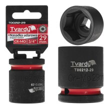 Impact Socket 3/4" 6PT 29mm CR-MO Tvardy T00212-29