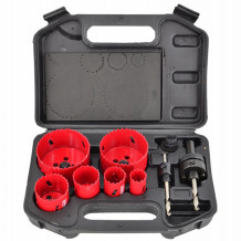 Kroņurbju komplekts 8GAB, 22-73mm, AW49660 AWTOOLS