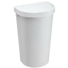 Nhg Контейнер для мусора 45L Seattle Swing 2742690, 45л, белый, пластик, функциональная крышка