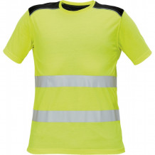 Hi-Vis dzeltens T-krekls KNOXFIELD, XL izm ČERVA