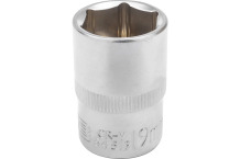 Kuuskant padrun 19 mm JCB JCB-54519 1/2" DR CrV teras