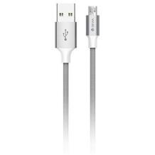 Devia Pheez Series Cable for Micro USB 120EC1440001, 2M, 5V 2.4A, kiire laadimine, andmete sünkroonimine, Micro USB, USB