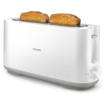 Тостер Philips HD2590/00, длинный слот, 950 Вт, 1 ломтик, металлический корпус, 8 уровней поджаривания, механизм высокого подъема