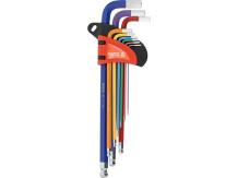 Sešstūra atslēgas YATO YT-05635 9 gab 1,5-10mm